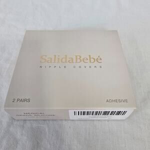 Salidabebe Nipple Covers 2 Pairs Adhesive Medical Grade Silicone
